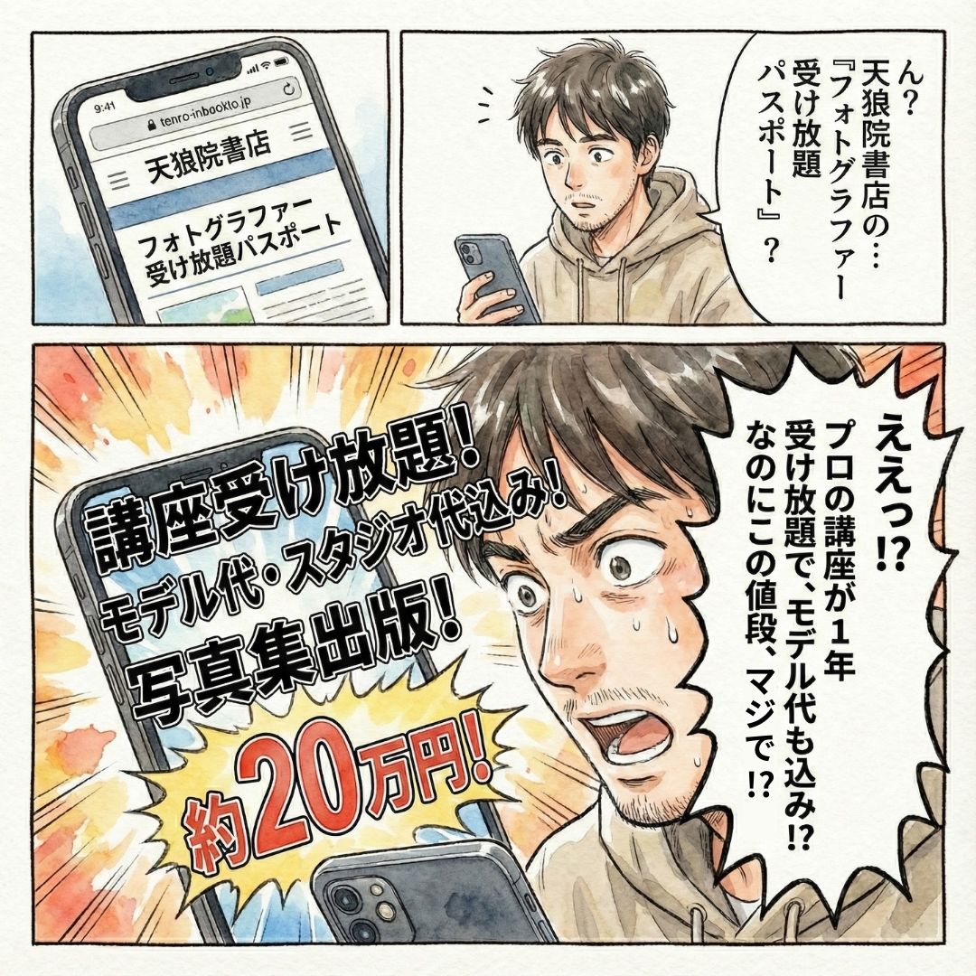 漫画2ページ目