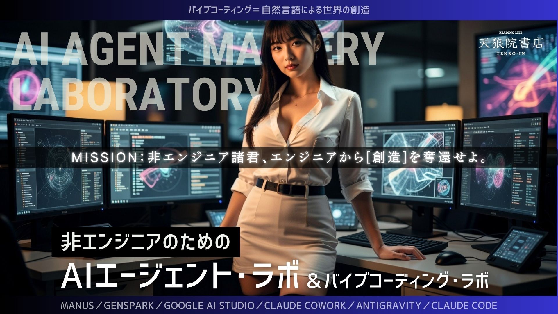 MISSION: 非エンジニア諸君、エンジニアから創造を奪還せよ