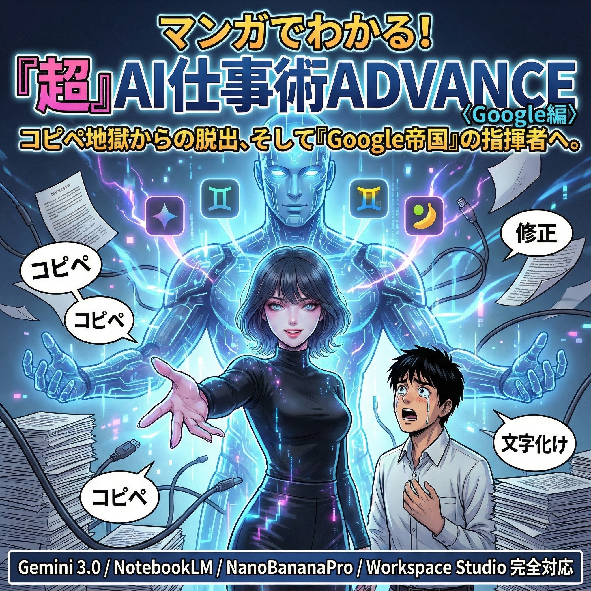 マンガ0ページ目：表紙