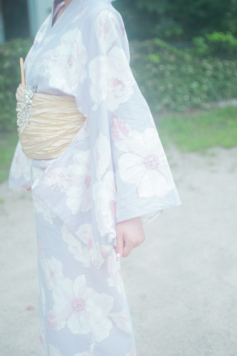 夏のポートレート写真