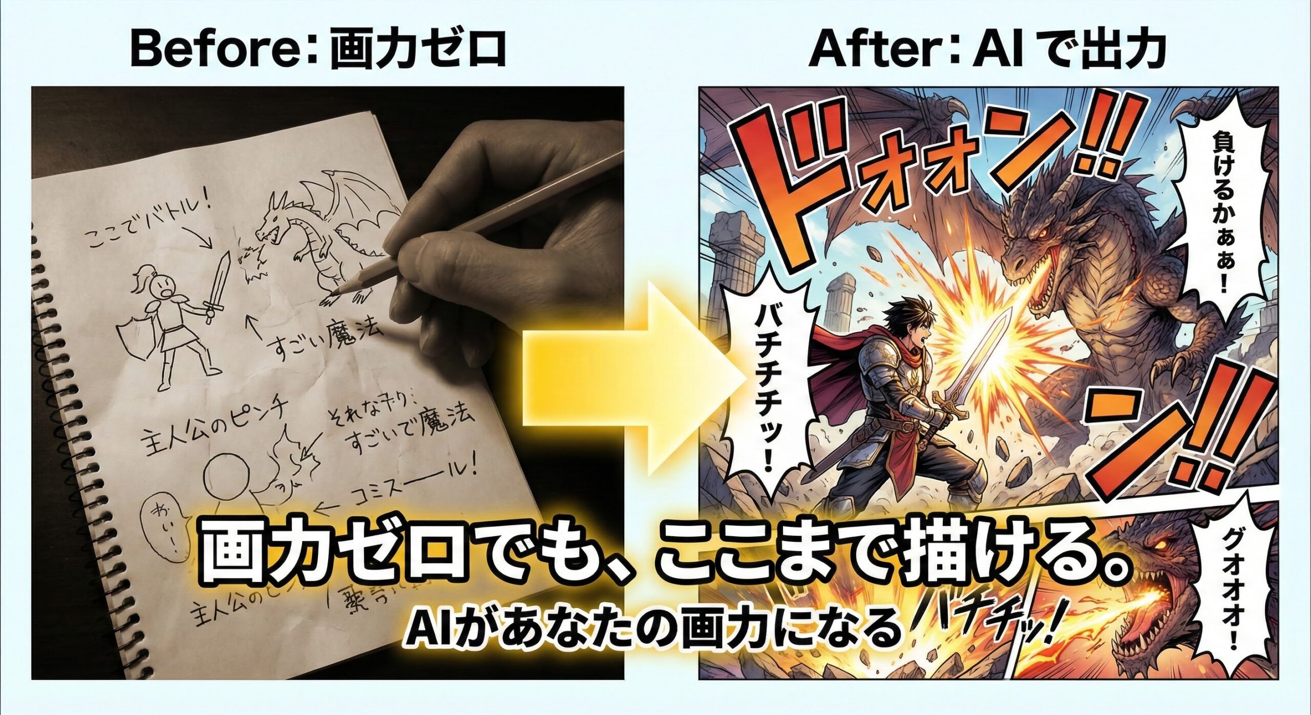 画力ゼロでもここまで描ける