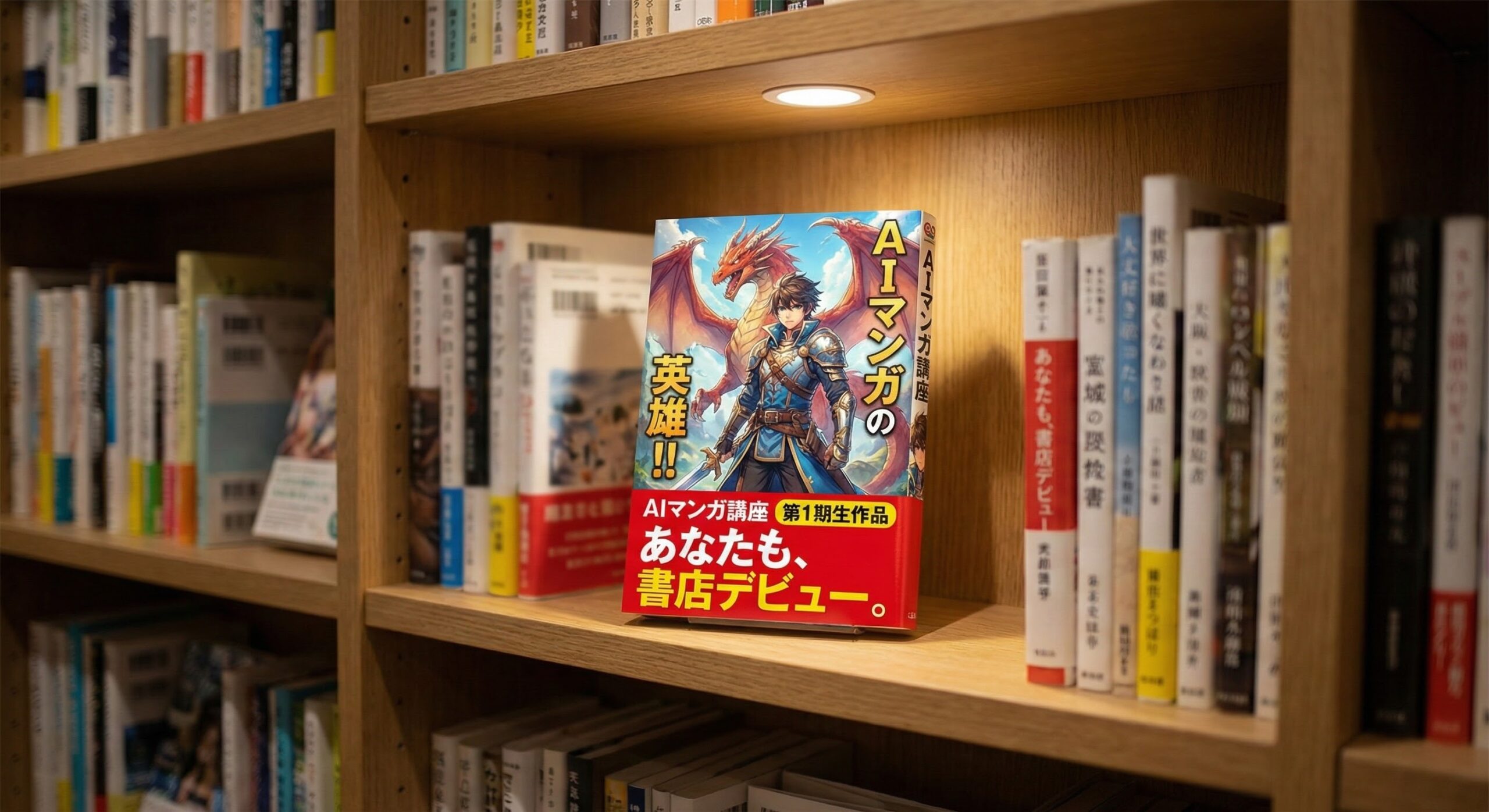 書店での販売イメージ